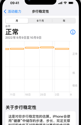 宽城iPhone手机维修如何在iPhone开启'步行稳定性通知'