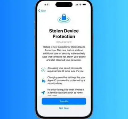 宽城苹果授权维修店分享被盗设备保护功能开启方法 